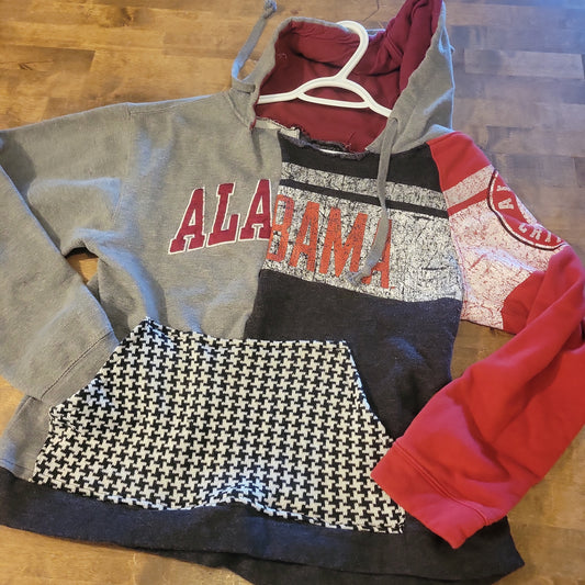 Alabama halfsie hoodie- Small