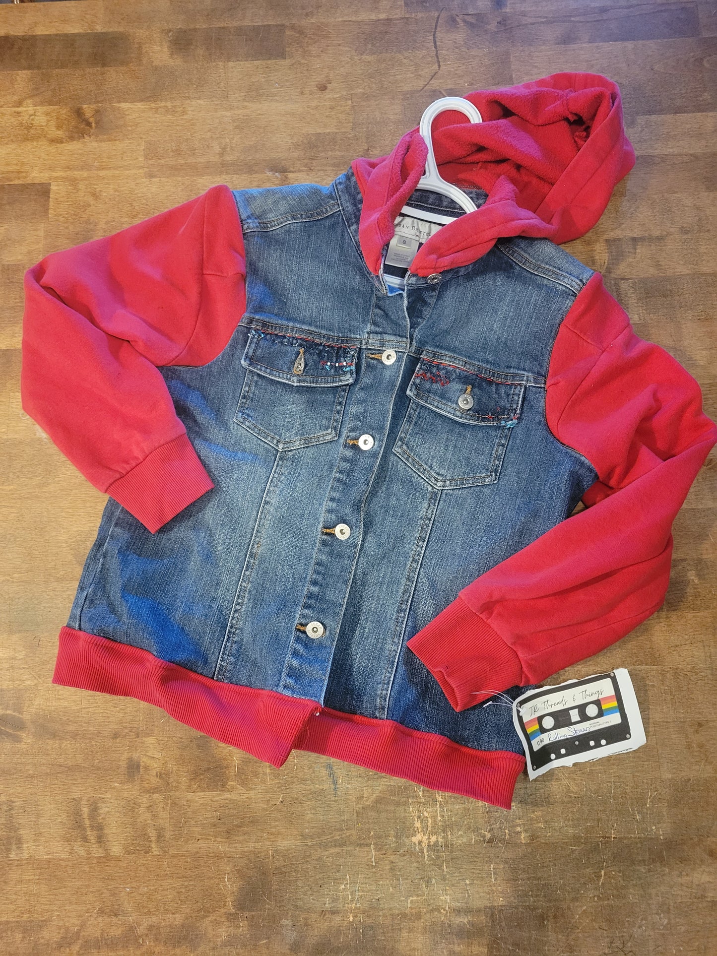 Stones Jean/hoodie jacket- Small