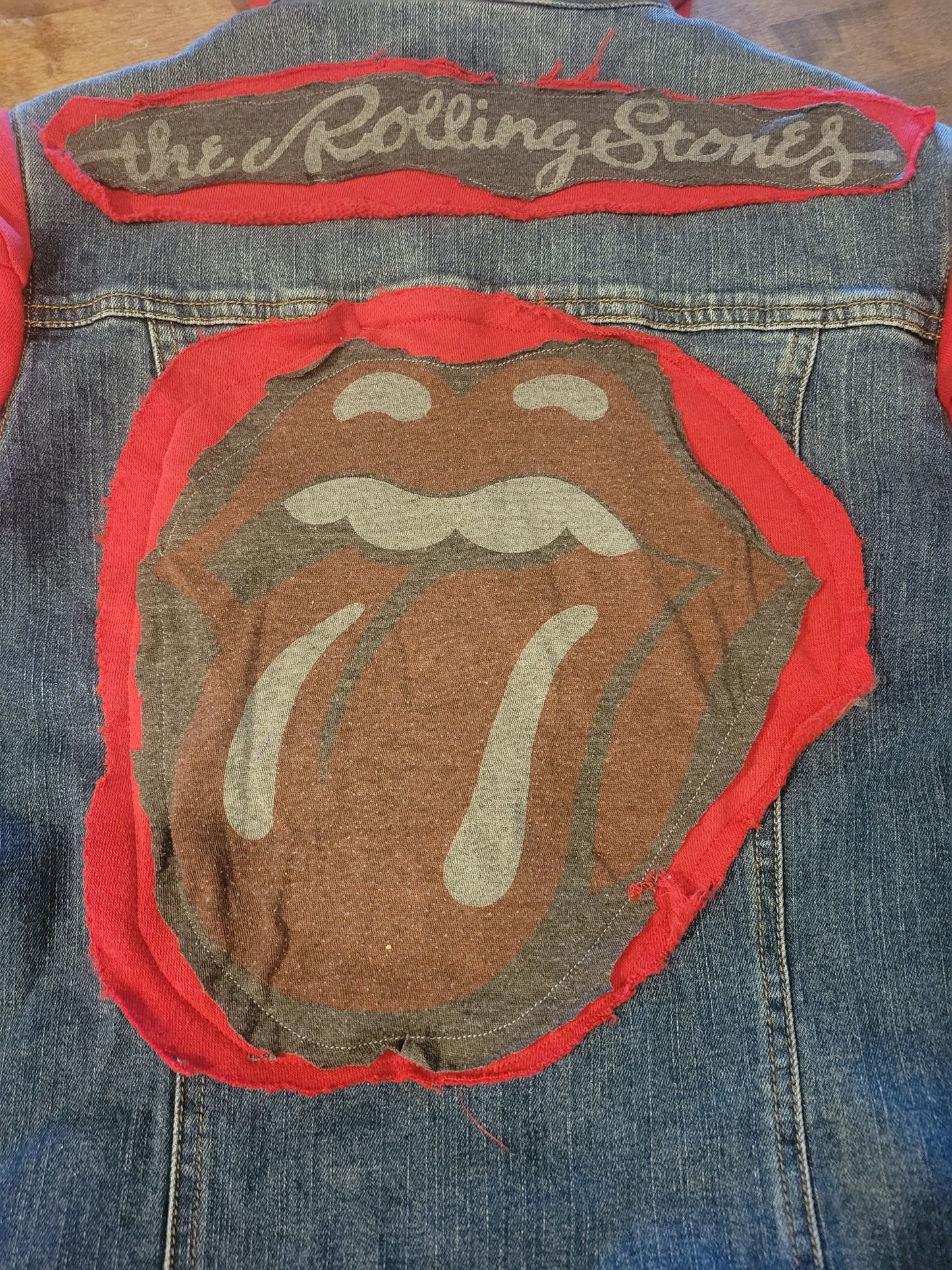 Stones Jean/hoodie jacket- Small